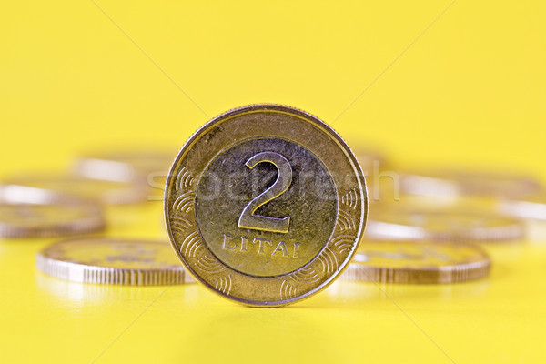 lithuanian two litas coin Stock photo © Grazvydas