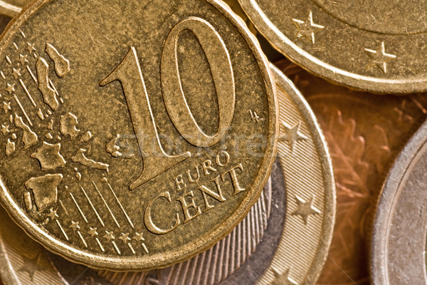 On euro madeni para kumarhane pazar Stok fotoğraf © Grazvydas