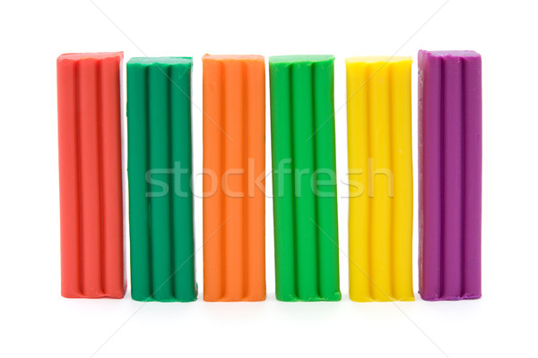 colorful plasticine bricks Stock photo © Grazvydas
