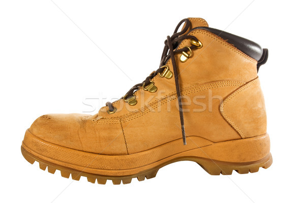 yellow worn shoe Stock photo © Grazvydas