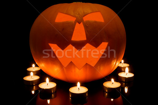 halloween pumpkin Stock photo © Grazvydas