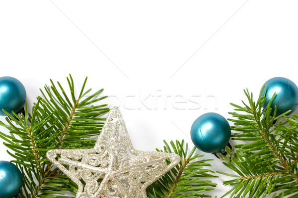 Сток-фото: Рождества · украшение · копия · пространства · текста · изображение · карт