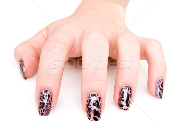 manicured woman hand Stock photo © Grazvydas
