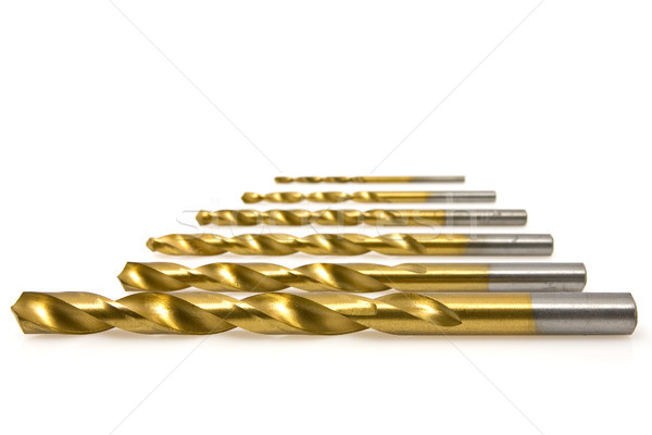 set ofdrill bits Stock photo © Grazvydas