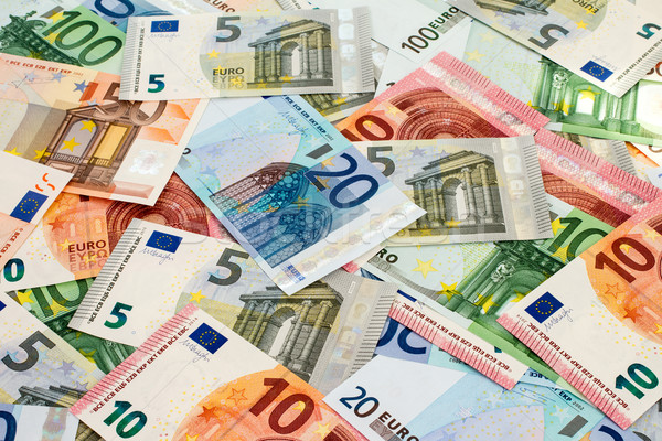 Diverso euro finanziaria business Foto d'archivio © Grazvydas