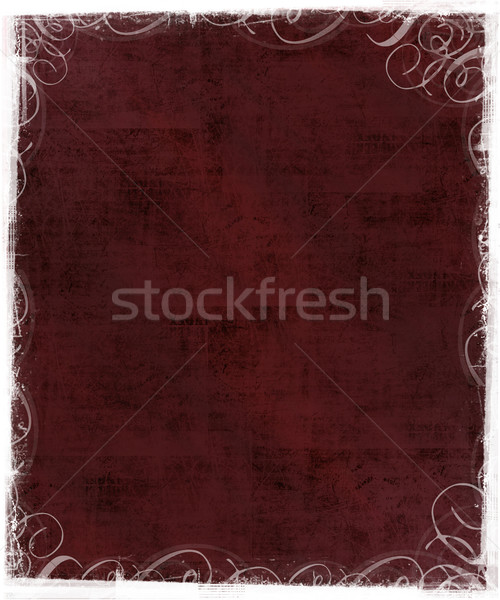 Stock photo: Textured Background with Victorian Frame