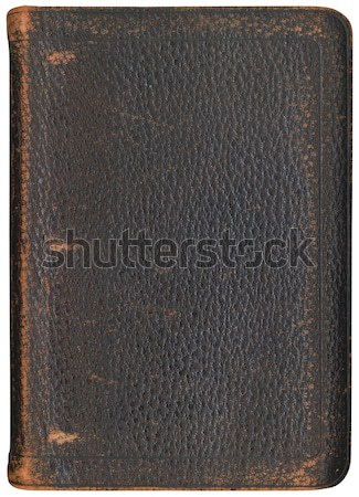 Antique Three Ring Binder Cover Stock photo © grivet