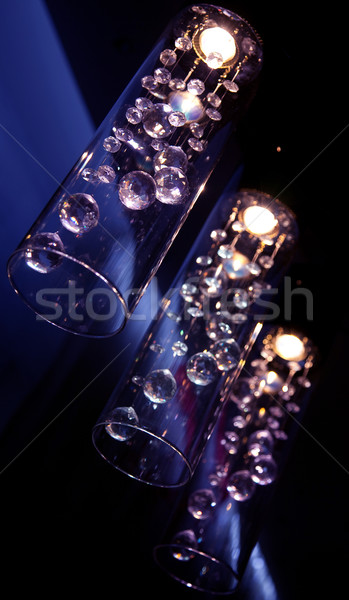 Abstract licht briljant transparant heldere achtergrond Stockfoto © gromovataya