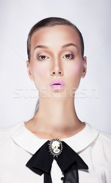 üzletasszony portré fiatal arrogáns női üzletasszony Stock fotó © gromovataya
