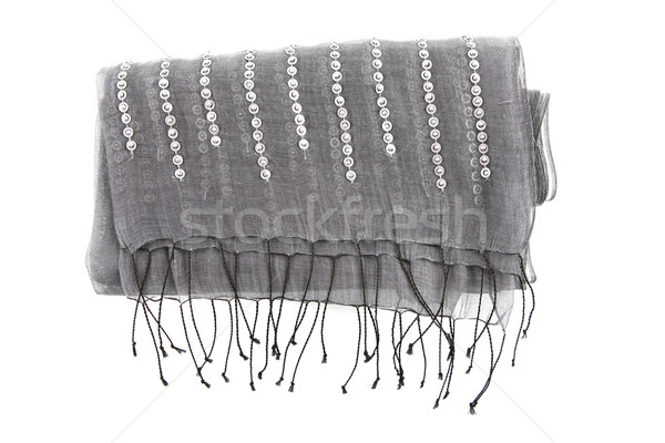 Female elegant scarf with glitter Stock photo © gsermek