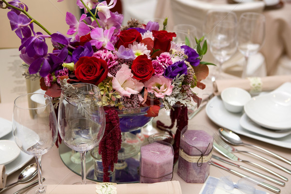 Colorful wedding bouquet  Stock photo © gsermek