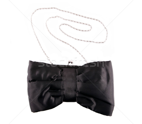 Black silk purse Stock photo © gsermek