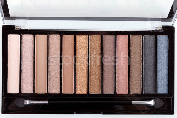 Colorful eyeshadow palette Stock photo © gsermek
