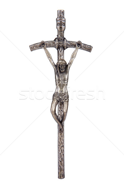 [[stock_photo]]: Croix · crucifix · pape · brisé · mort · dieu