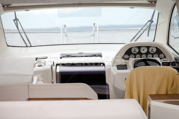 Powerboat interior Stock photo © gsermek