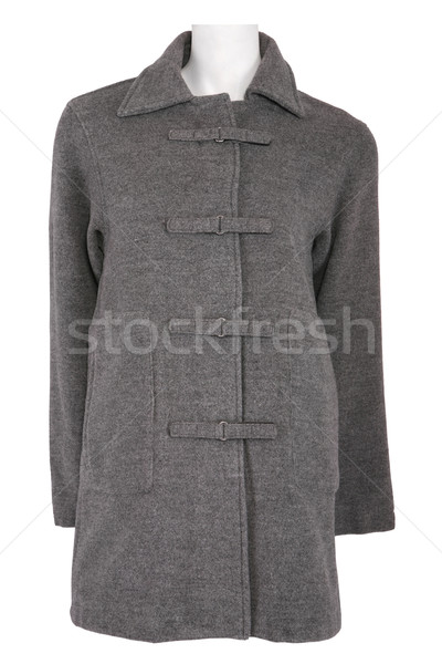Female woolen coat Stock photo © gsermek