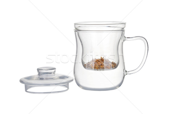 Preparation of the chamomile tea. Stock photo © gsermek