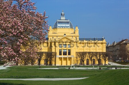 Art Pavilion in Zagreb, Croatia Stock photo © gsermek