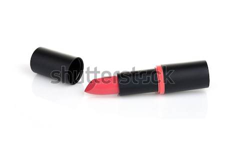 Roze lippenstift geïsoleerd witte schaduw mode Stockfoto © gsermek