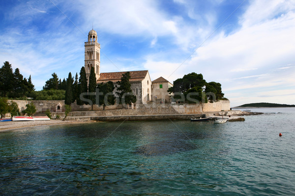 Franciscan Monestery in Hvar, Croatia  Stock photo © gsermek