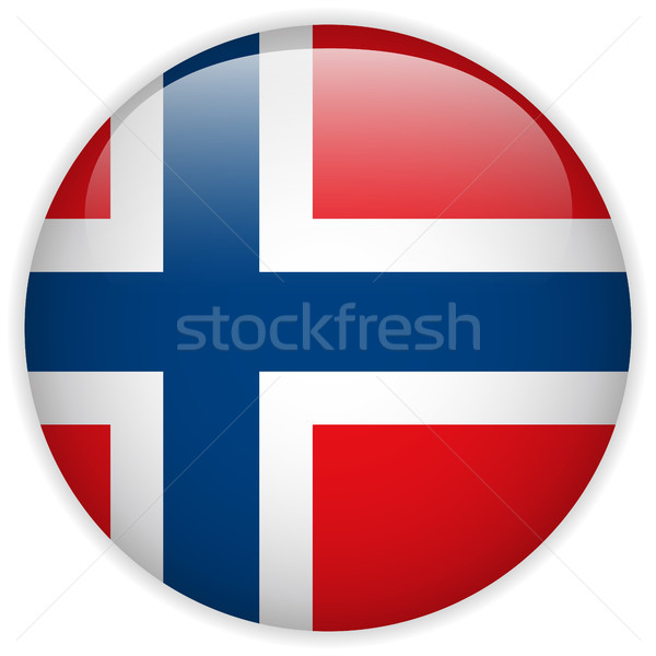 Сток-фото: Норвегия · флаг · кнопки · вектора · стекла