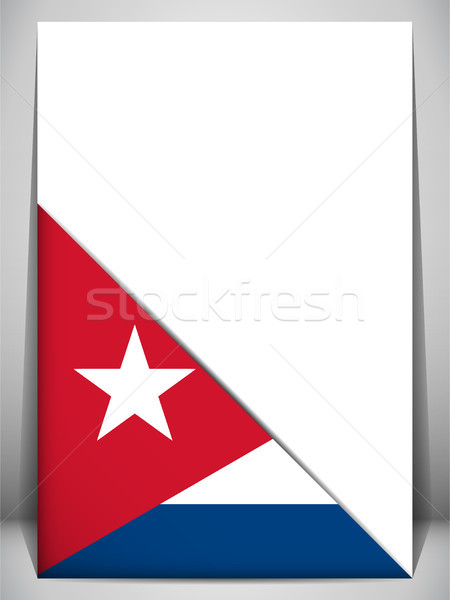 Zdjęcia stock: Kuba · kraju · banderą · strona · podpisania · podróży