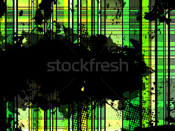 Foto stock: Verde · grunge · textura · fundo