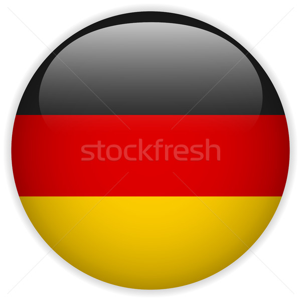 德國 旗 鈕 向量 玻璃 商業照片 © gubh83