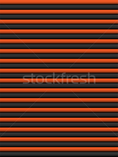 Stock photo: Halloween Seamless Stripe Pattern Orange and Black