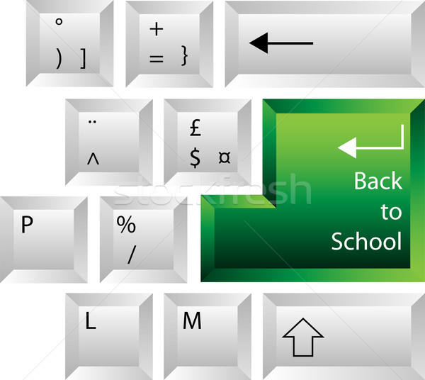Back to School Keyboard Stock photo © gubh83