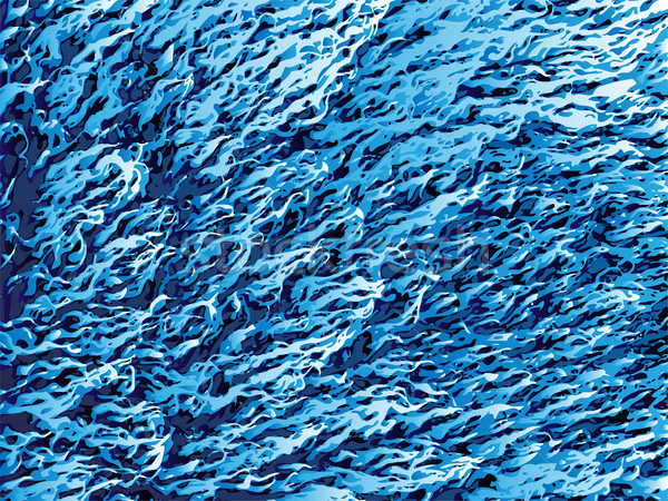 Kış kar fırtınası doku mavi düzenlenebilir vektör Stok fotoğraf © gubh83