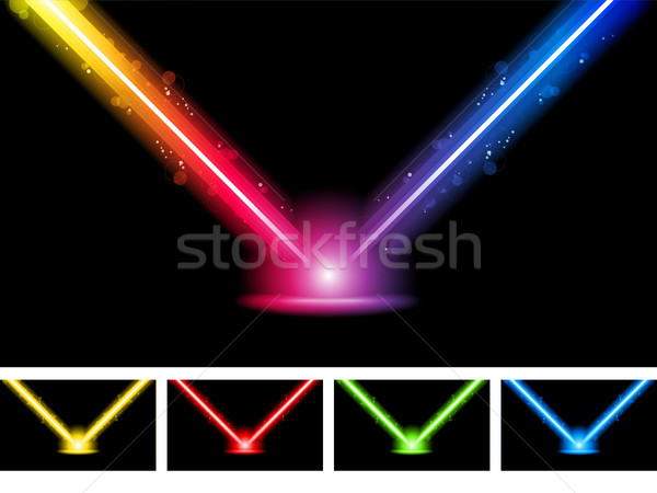 Laser Neon Colorful Lights Stock photo © gubh83