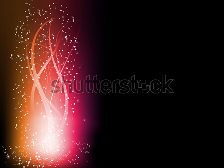 Red an Yellow Colorful Glowing Lines Background.  Stock photo © gubh83