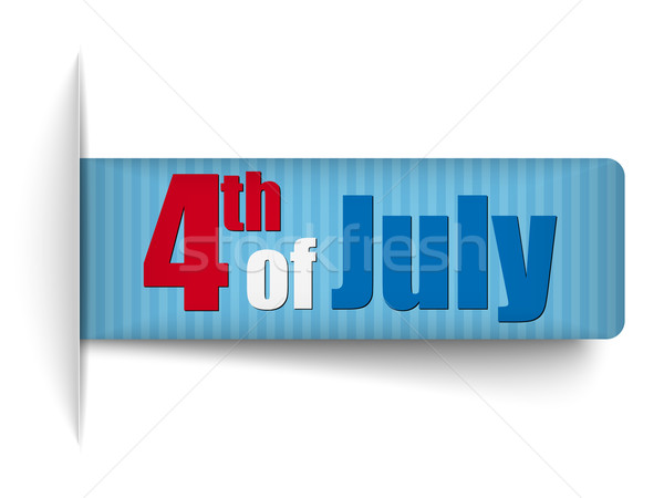 United States Independence Day Tag Stock photo © gubh83