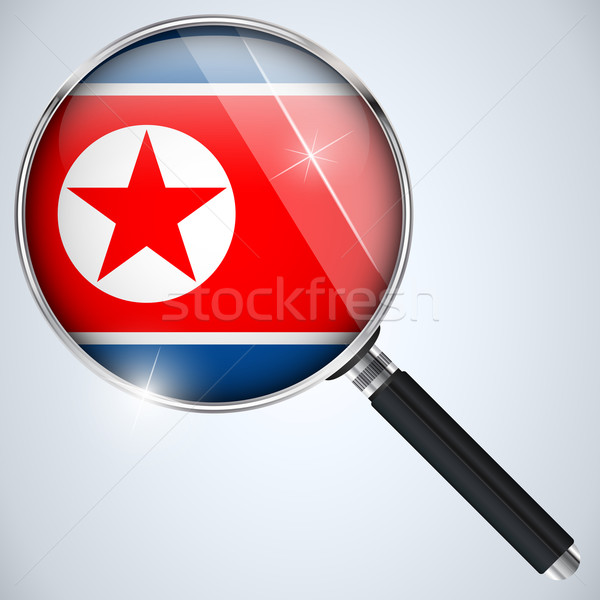 NSA USA Government Spy Program Country North Korea Stock photo © gubh83