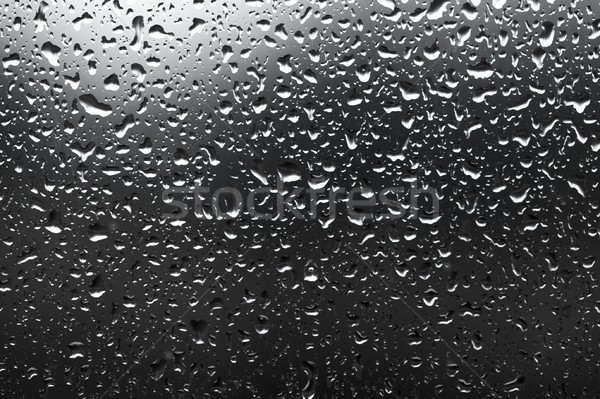 Esőcseppek sok ablak víz absztrakt otthon Stock fotó © Gudella