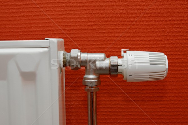 Chauffage radiateur maison bâtiment mur [[stock_photo]] © Gudella