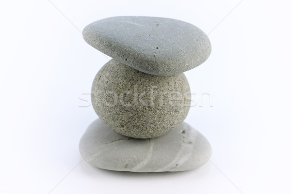 Zen kaya taş çakıl Stok fotoğraf © guffoto