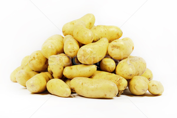 Stok fotoğraf: Patates · bitki · beyaz · tarım · taze · beslenme