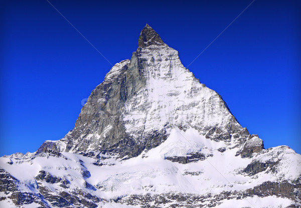 Dağ İsviçre doğa manzara kaya tepe Stok fotoğraf © guffoto