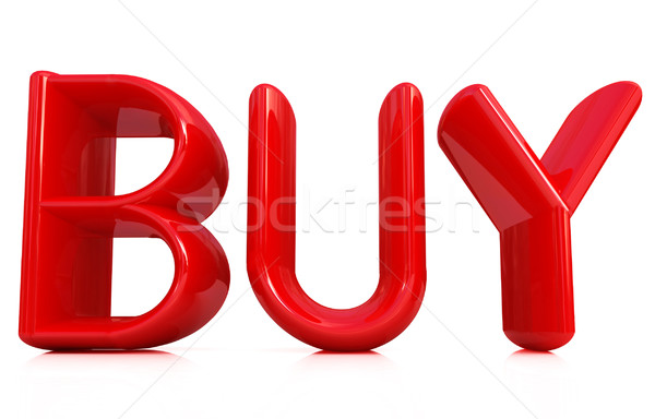 Texte 3d acheter blanche fond Shopping rouge [[stock_photo]] © Guru3D