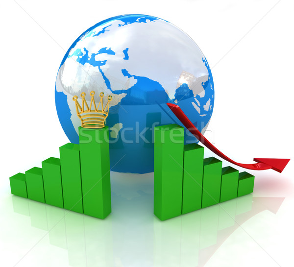 Business failure and growth graph Stock photo © Guru3D