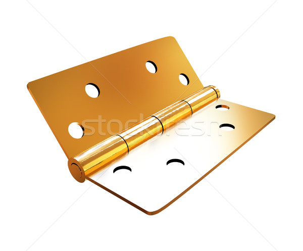 assembly metal hinges Stock photo © Guru3D