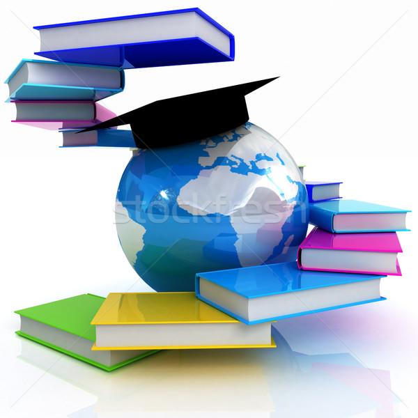 Mondial éducation livre monde étudiant monde [[stock_photo]] © Guru3D