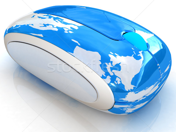 Globe Earth On line Stock photo © Guru3D