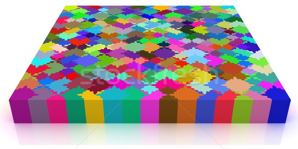 Puzzle Muster abstrakten Hintergrund Unterstützung Spiel Stock foto © Guru3D