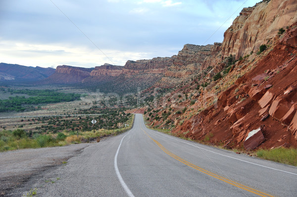 Traseu scenic Utah natură peisaj şosea Imagine de stoc © gwhitton