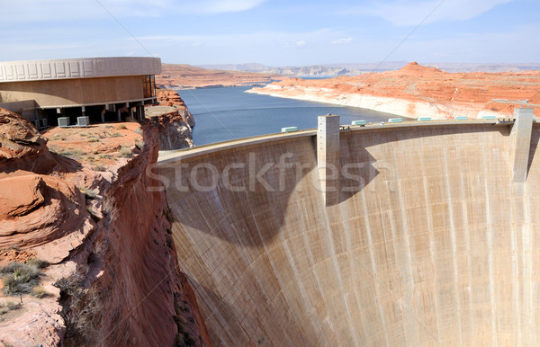Glen Canyon Dam and Lake Powell Stock photo © gwhitton