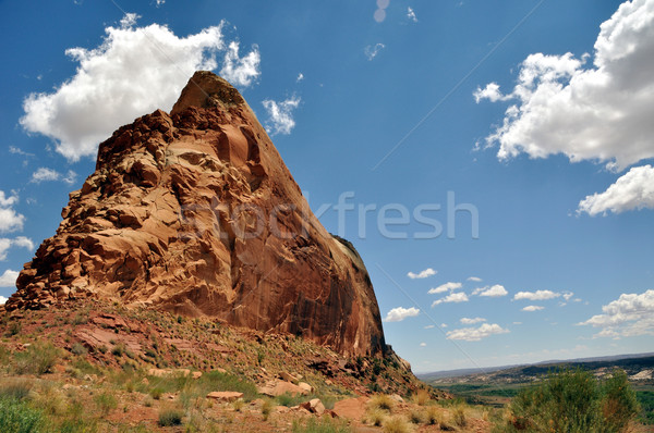Stock photo: Comb Ridge Sandstone Monolith - Trail of Ancients Byway