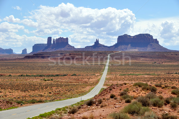 Monument Valley Drive Stock photo © gwhitton